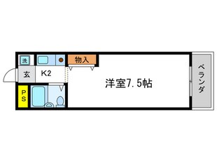 レヴｧン朝日の物件間取画像